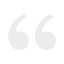 Icono de comillas para opinión de cliente de Dracos